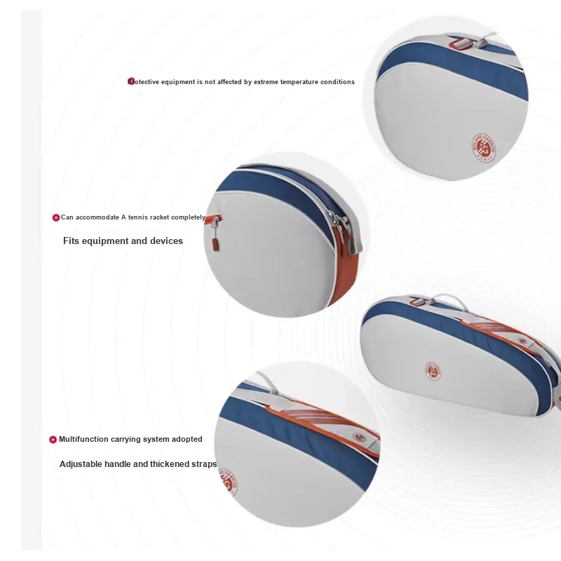 Wilson Badminton Racket Bags 3 Pcs Shoulder Bag Unisex-3