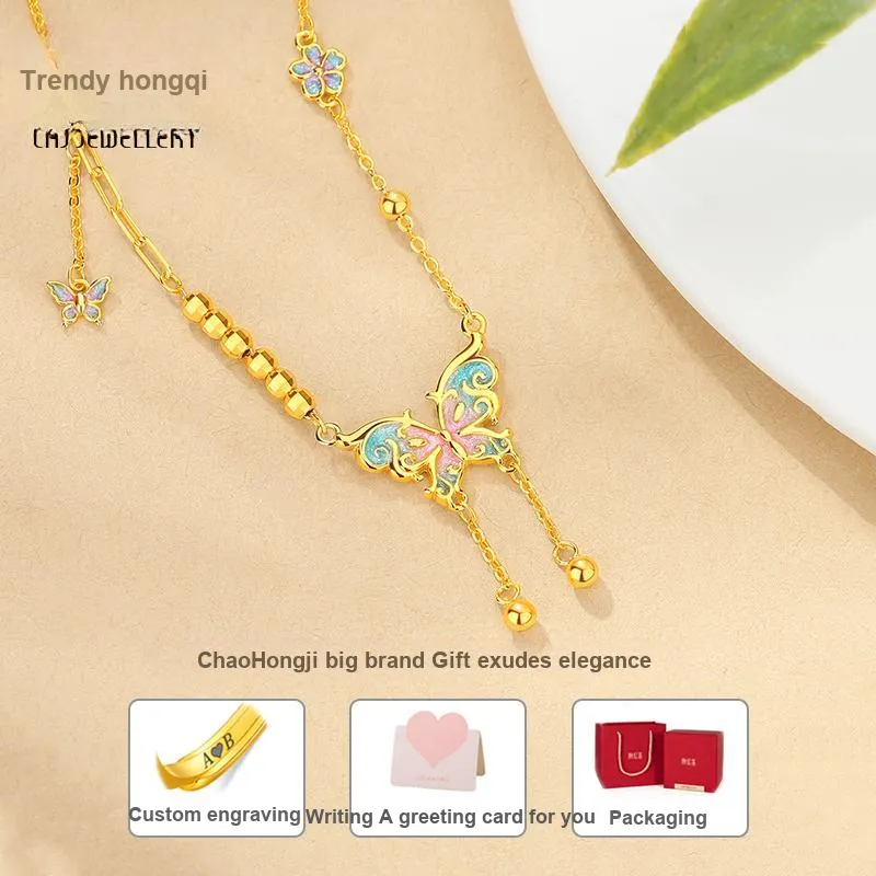 CHAOHONGJI S925 Silver Necklaces Women's-4