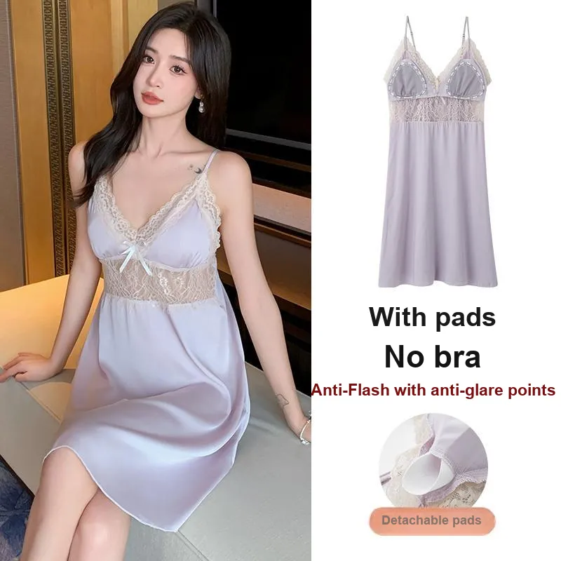 Pretty lady Women's Nightgowns-2