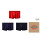 [3 Pack]Black/Navy Blue/Red