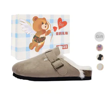 NTOZE Abrasion Resistant Wrap toe Slippers Women's Gift Box Set