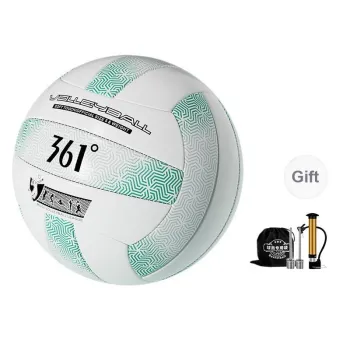 361° PVC Size 5 Volleyball Unisex Green White