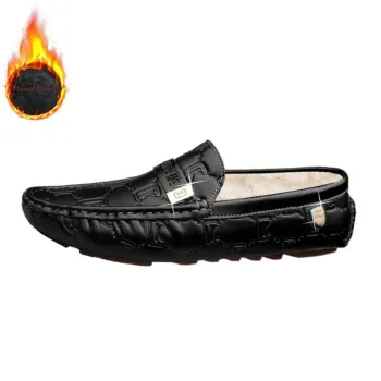 CKVUSAMG Beanie Shoes Men's Black