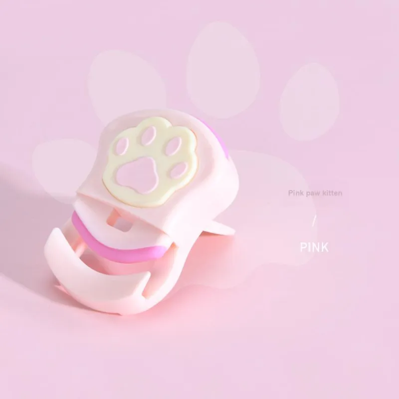 JIANYINGSHU Cat Paw Eyelash Curler Small Portable Beginner Useless For Beginners Beauty Tool Curling-6