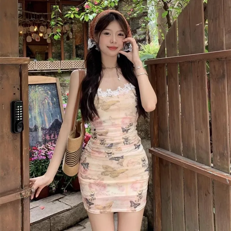 AURORA MUSE Slip Dresses Women's-3