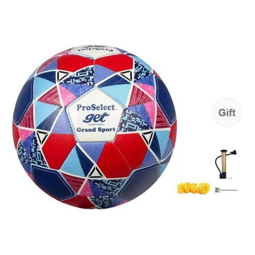 ProSelect x TRANSFORMERS Size 5 Ball Soccer PU Machine Stitched Soccer Ball Unisex Blue Red