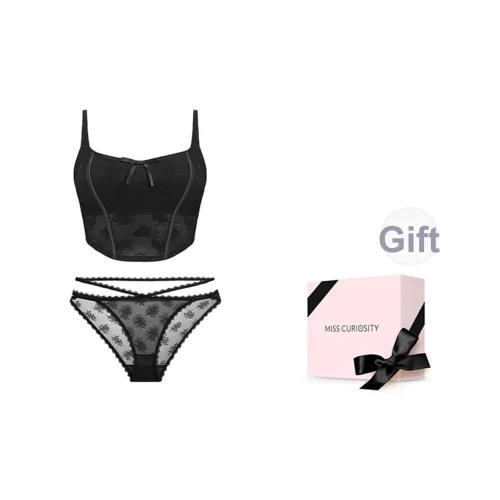 MISS CURIOSITY Нижнее белье Подарочная коробка Женское Черный лебедь