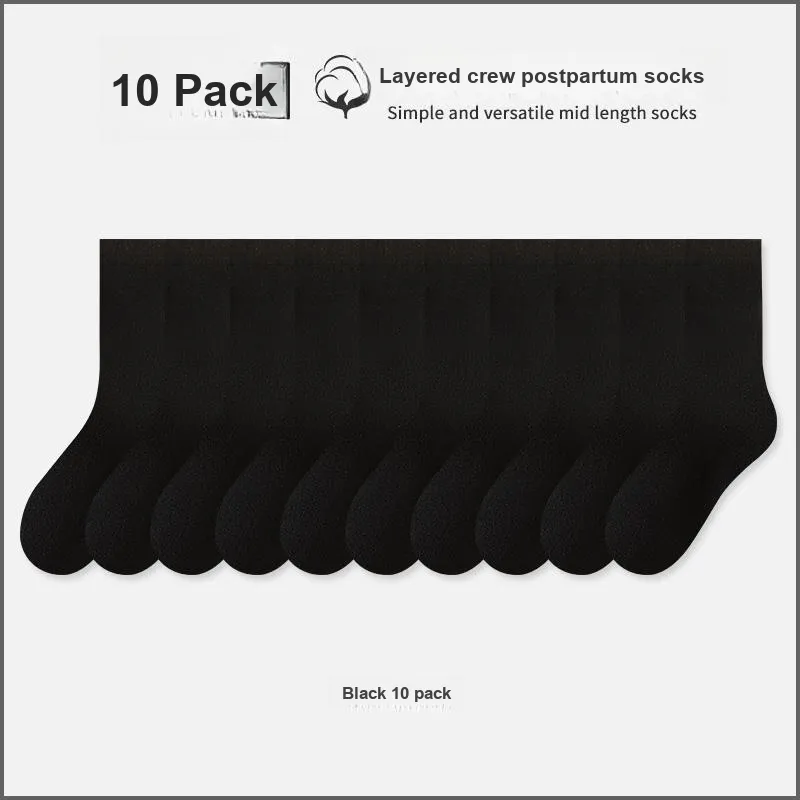 KJ Mid Calf Socks Unisex Combo Set-110