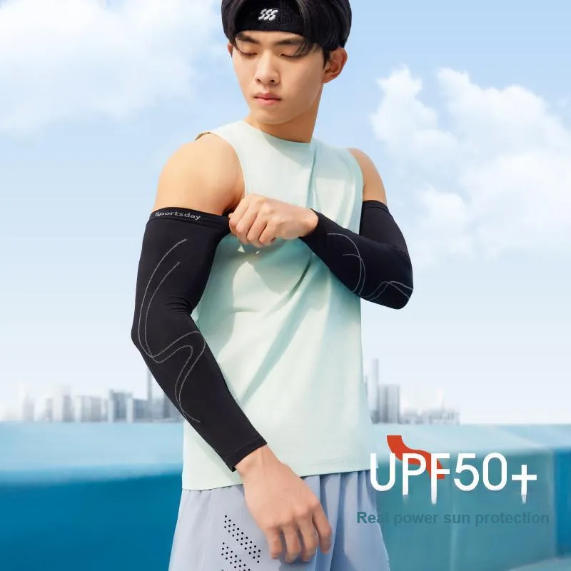 HLA Polyamide, Elastane Sun Protection Sleeves Unisex-7
