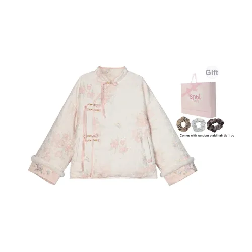 SNBL Пуховик Женский Абрикос