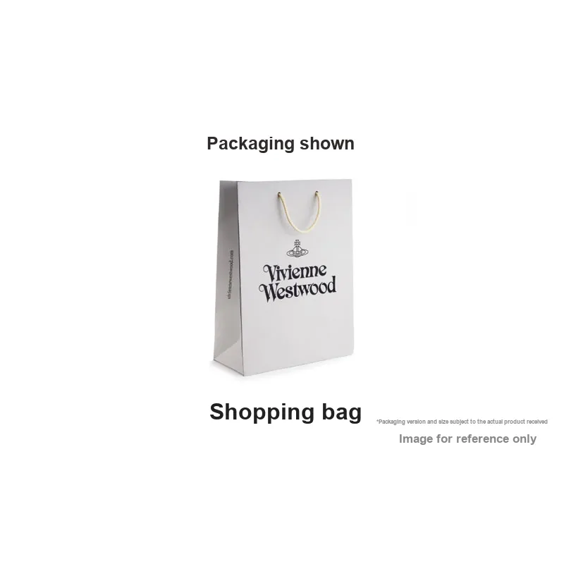 Vivienne Westwood Calfskin Handbag Women's Black-4