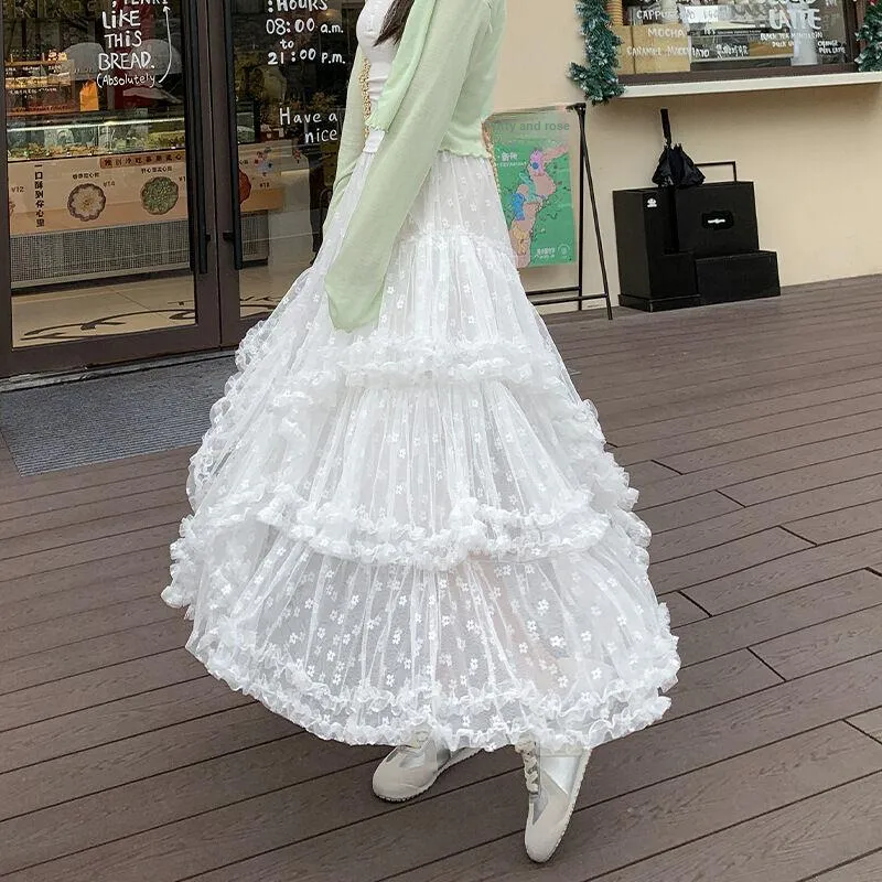 Cotton Gene Casual Long Skirt Women's-7