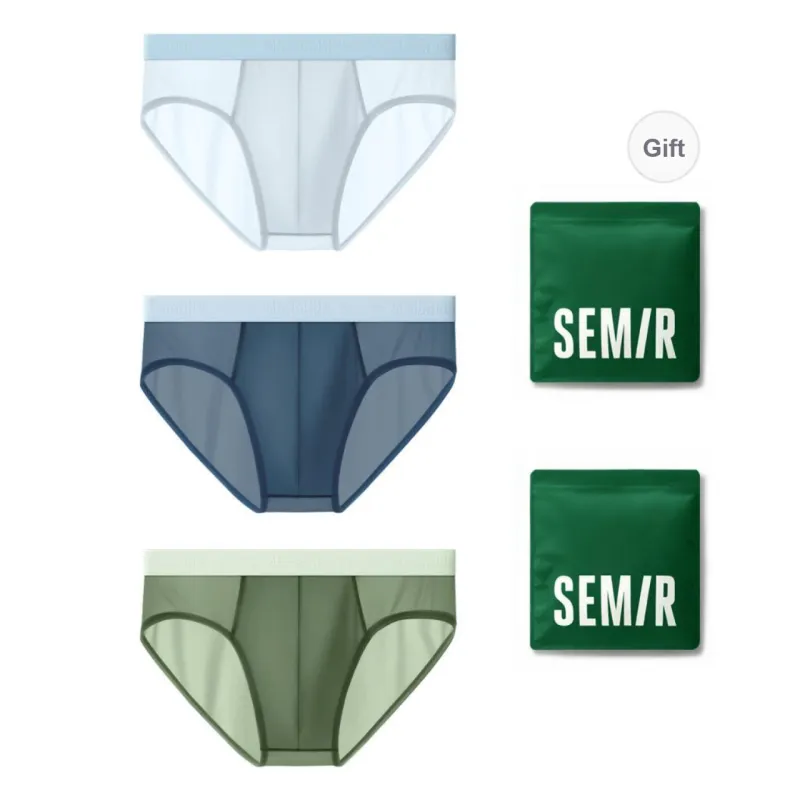 SEM/R Underpants Men's Shopping Bag Combo Set-3