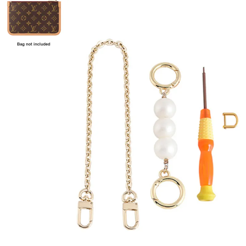 Luxury Care Artisan Workshop Metal Chain Bag Insert Shoulder Strap Accessories Bag Accessory Women's-8