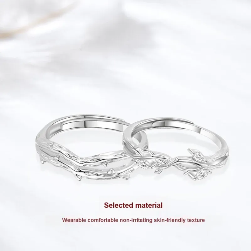 Master Kim Niche Luxury Design Advanced Touch Adjustable Opening Ring Unisex-4