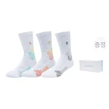 밀크 화이트 블루 선물 포장+3팩 세트 (블루 옐로우 화이트+핑크 옐로우 화이트+실버 그레이 화이트)