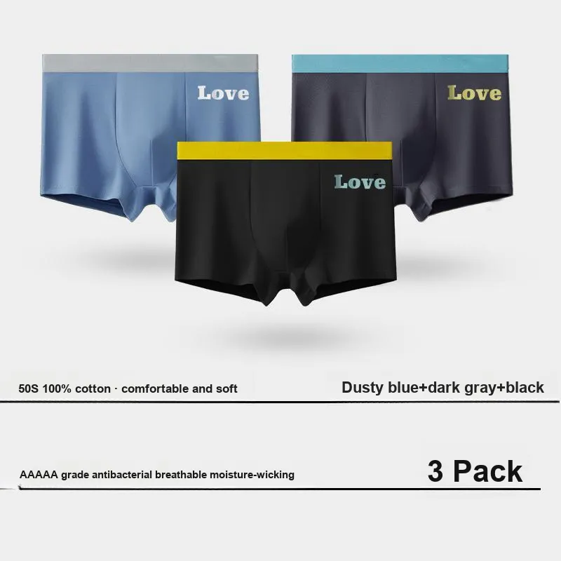 Cotton Gene Underpants Men's 3 Pack-2