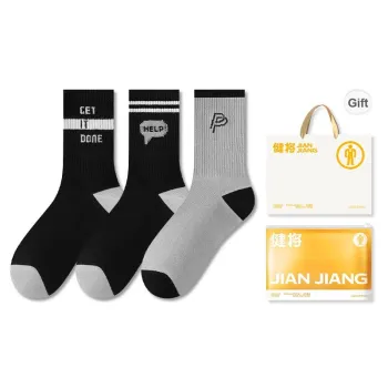 Master Mid Calf Socks Men's Shopping Bag 3 Pack