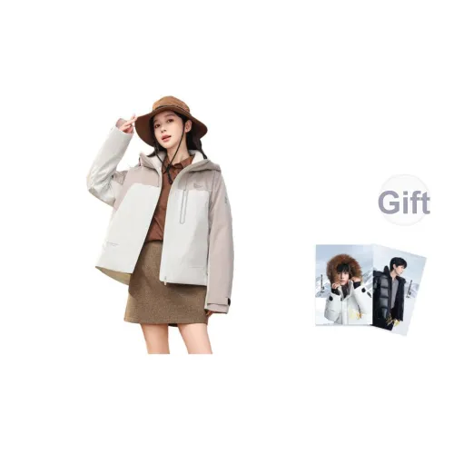 SNOW FLYING Пуховик Женские Открытка AS Подарок