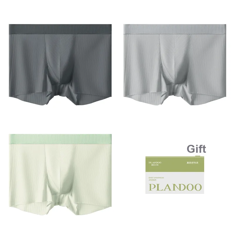 PLANDOO Underpants Men's Shopping Bag 3 Pack-1