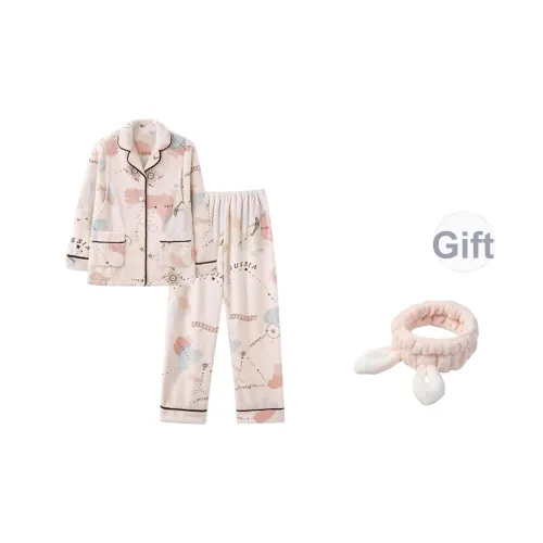 YUZHAOLIN Pajama Комплект Осенний и Зимний Женский