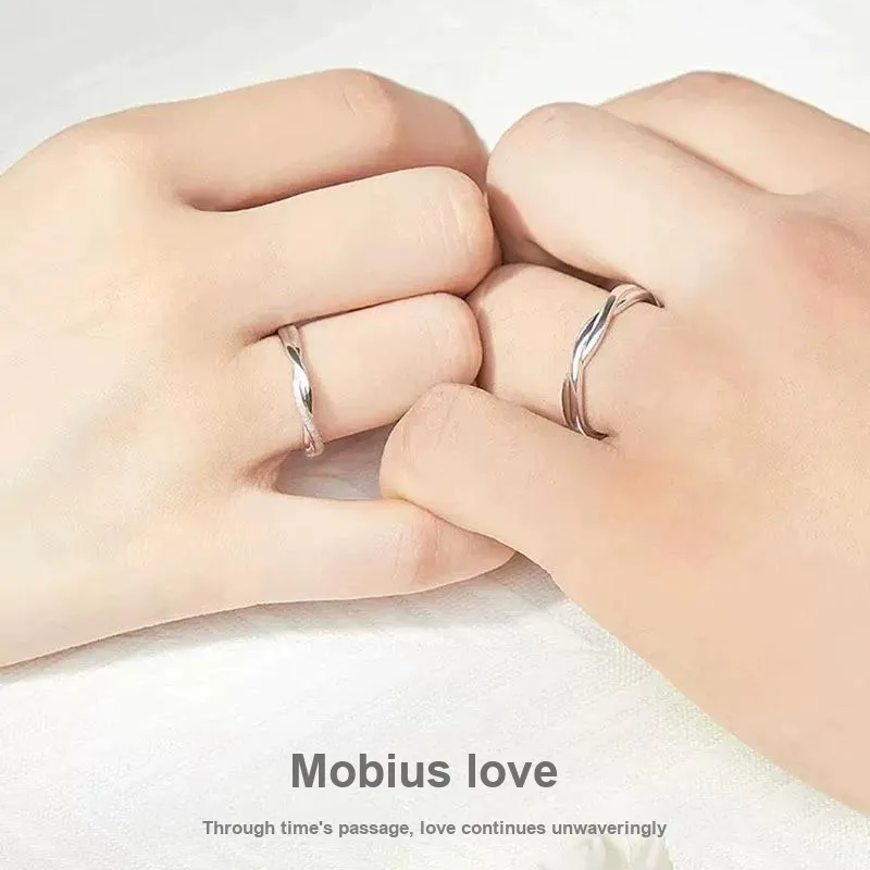 Yu Yin 999 Fine Silver Rings Unisex-5
