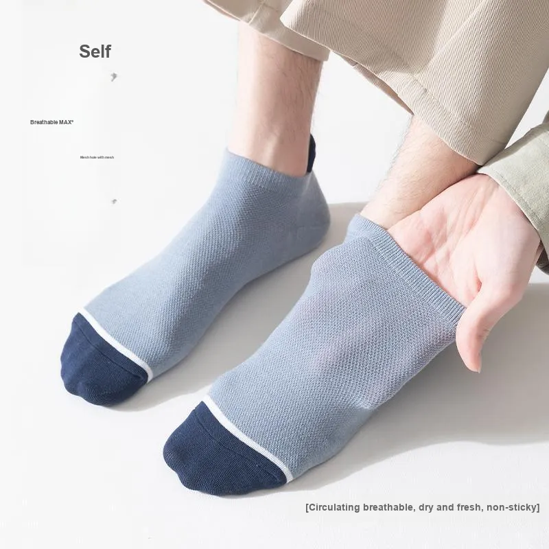 MIIOW Cool One Summer Series Ankle Socks Men's 5 Pack-26