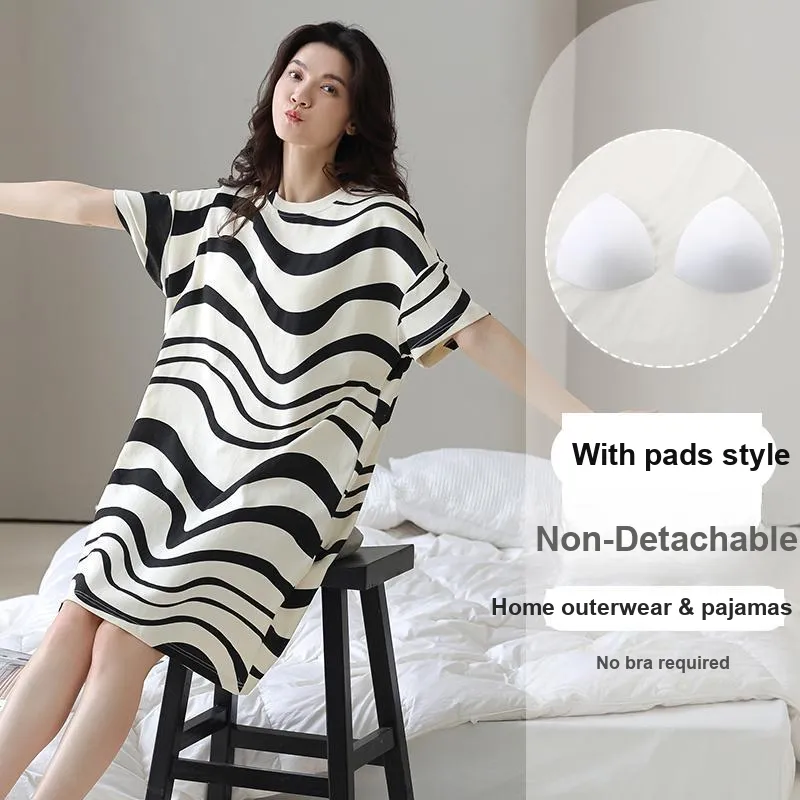OUSHIBO Nightgown Women's Image Color-2