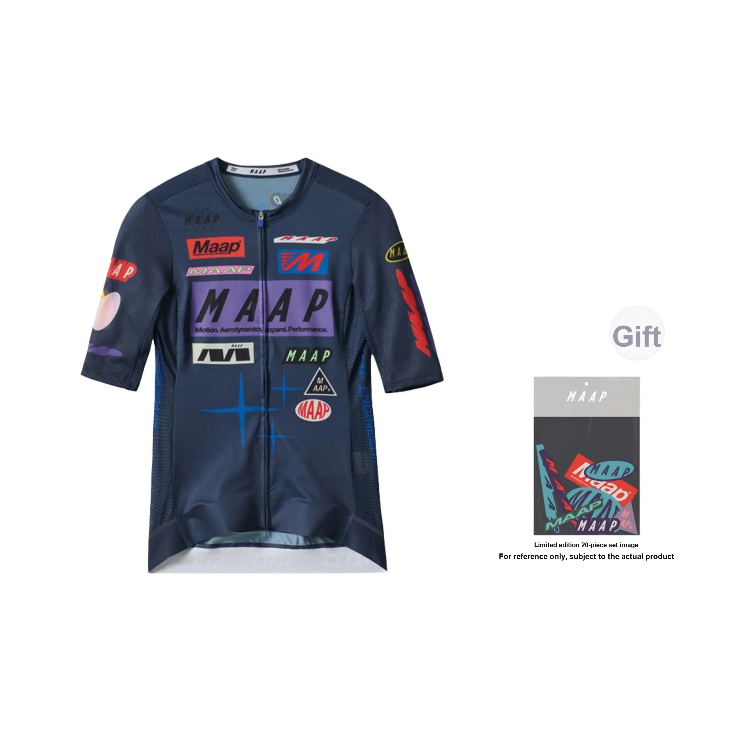 MAAP SS25 Велосипедная одежда Мужская Competition Blue