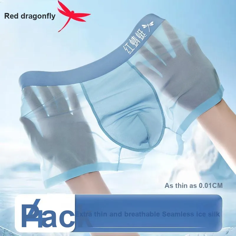 RED DRAGONFLY Underpants Men's 4 Piece Gift Box Sets-1