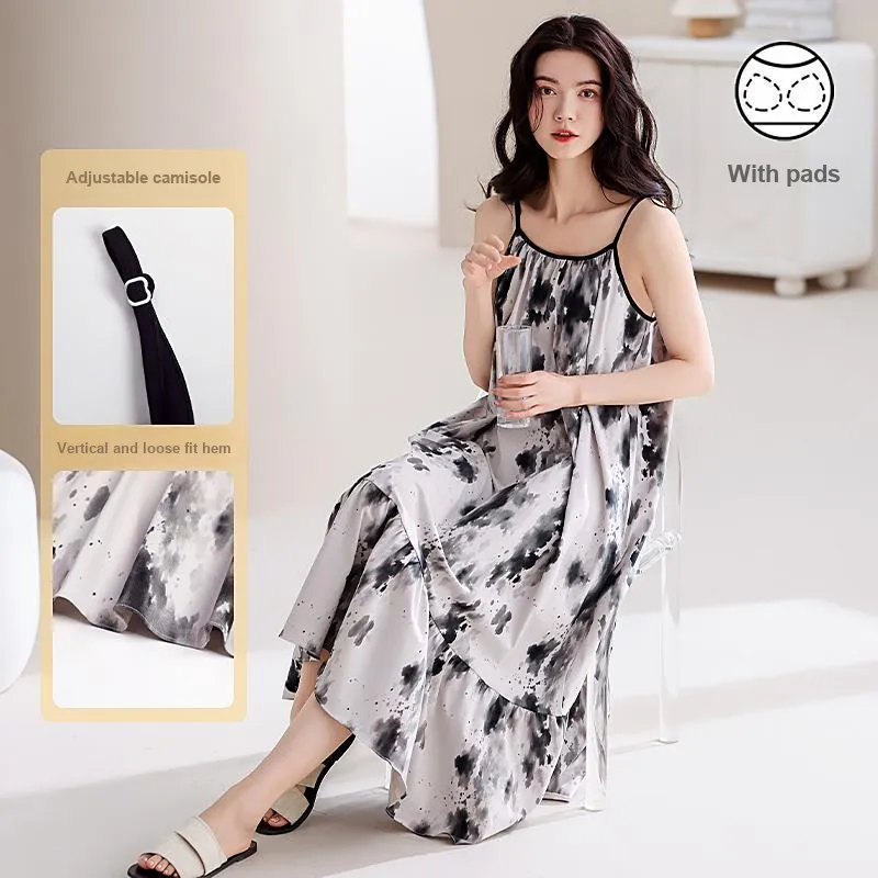 Lan Miao Women's Nightgowns-5