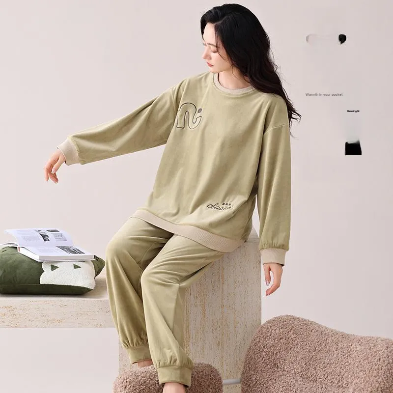 UAVAE Pajama Set Women's Image Color-2