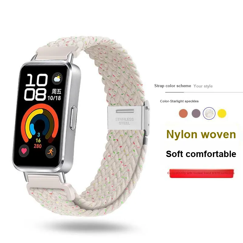 FZRT Huawei Honor Compatibility Watch Band 130 220mm Nylon Material-5