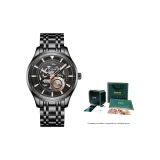 Steel Band Rose Gold Dial