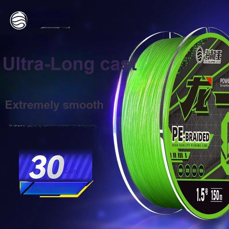 Dragon King Of The Sea Fish Line Main Line PE Thread 100m 150m-1