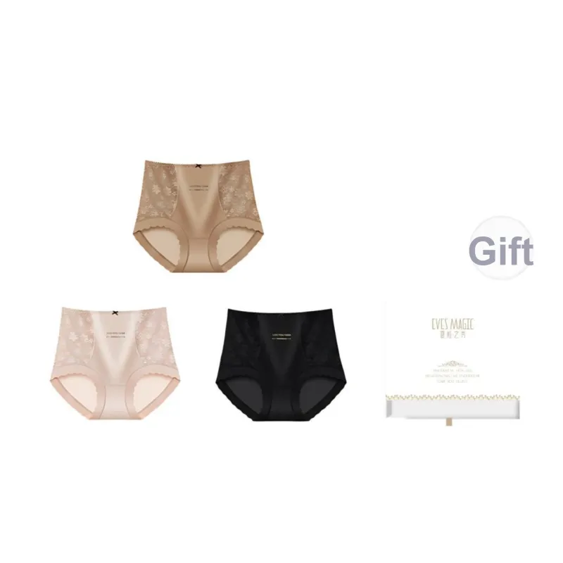 XIA.WA.ZHI.XIU Underpants Women's 3 Pack Gift Box Set-36