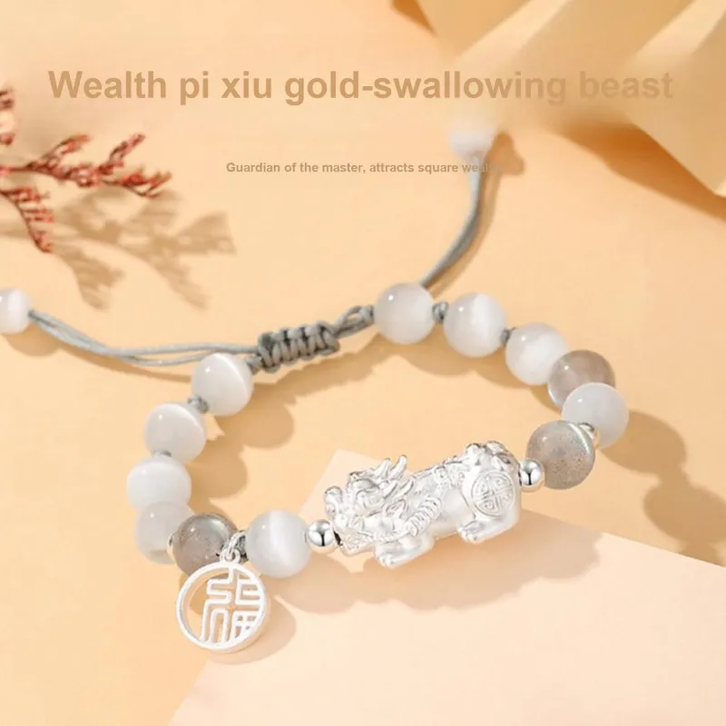 Emerald Obsidian Jade Bracelets Unisex-4