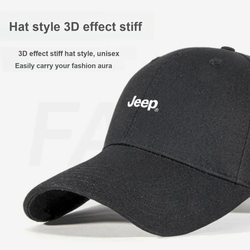 Jeep Cotton Baseball Caps Unisex-4