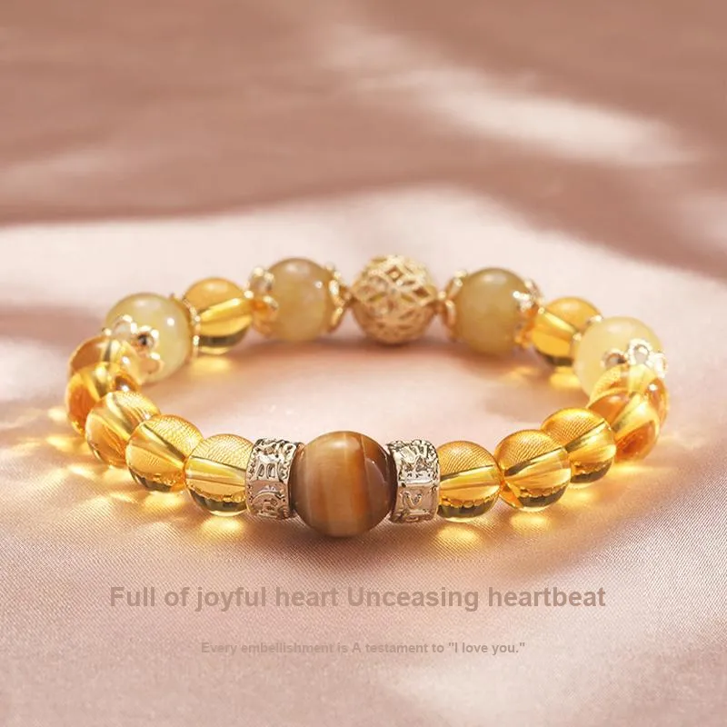 JUICY GRAPE Crystal Jade Bracelets Unisex-1