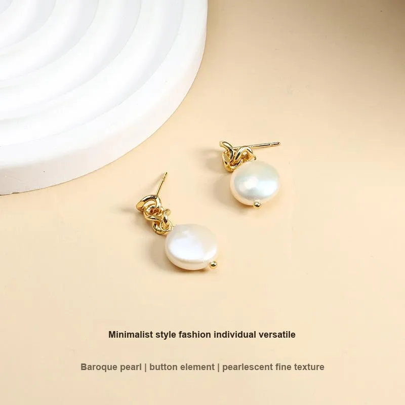IDOKAWA Pearl Earrings Women's-1