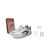 White Blue[Giveaway Brand Socks+Massage Insole]