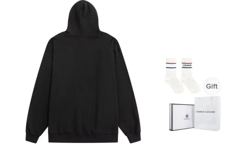 Charlie Luciano Sweatshirt Unisex Black-1