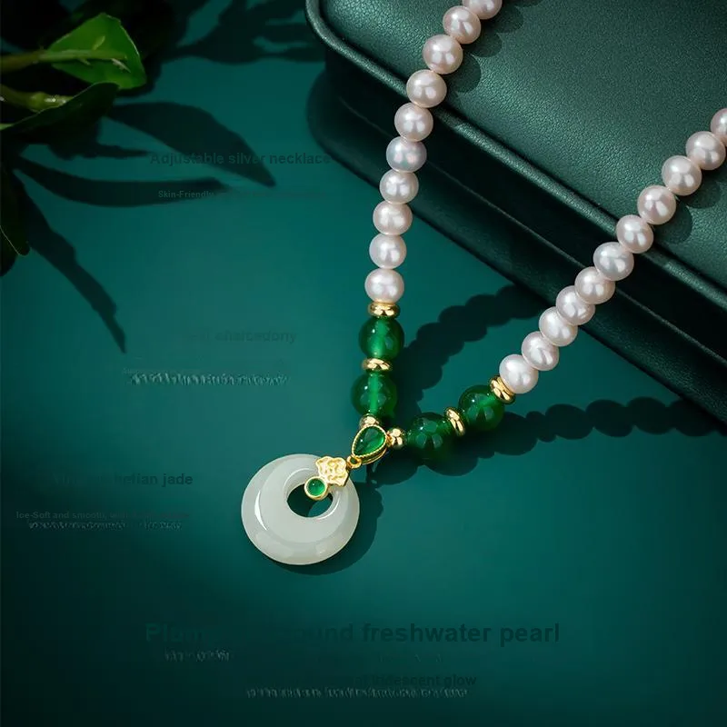 Mofei Pearl Necklaces Women's-2