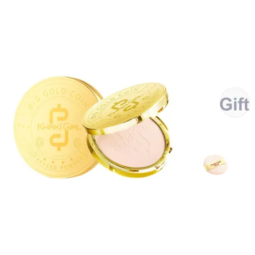 KHAKI GIRL Велюр Большой Золотая монета Пудра Сглаживание Нет TRANSFER Фиксирующий 16г