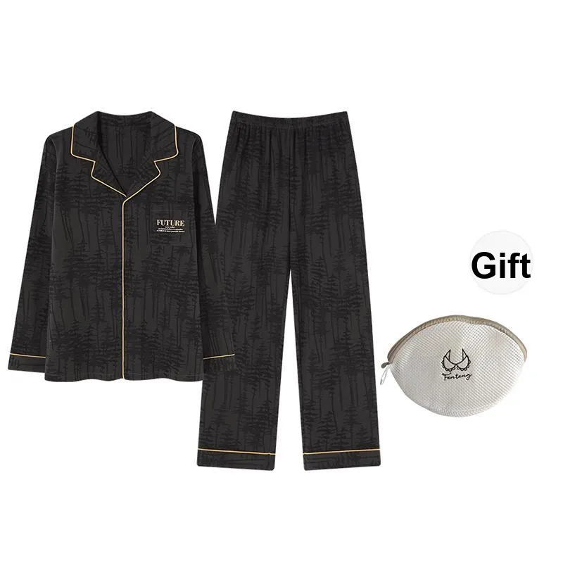FENTENGCARE Pajama Set Men's Image Color