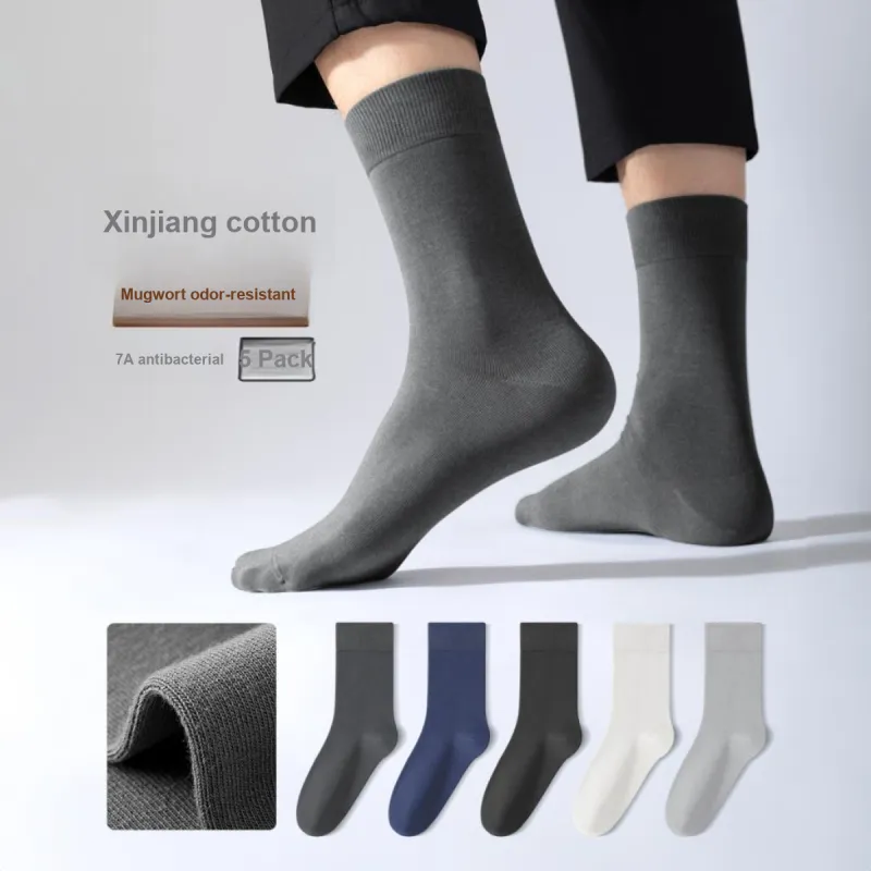 FIRS Mid Calf Socks Men's 5 Pack-1
