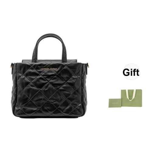 VANESSA HOGAN Lingge Series Коровья кожа Одно плечо Сумка Средний Женские Черный