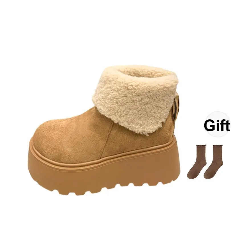 Fawn Miri Термический Износостойкий Увеличивающий Высоту Противоскользящий Короткий Снегокат Женские