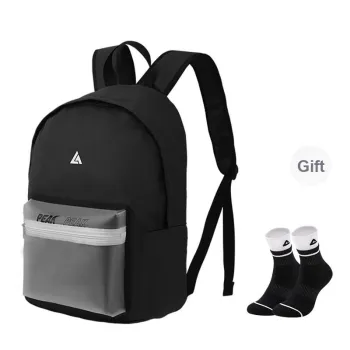 PEAK PVC Backpack Regular Unisex Black/Light Blue/White