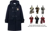 Divine Girlish Navy Blue, with 1 Scarf Included